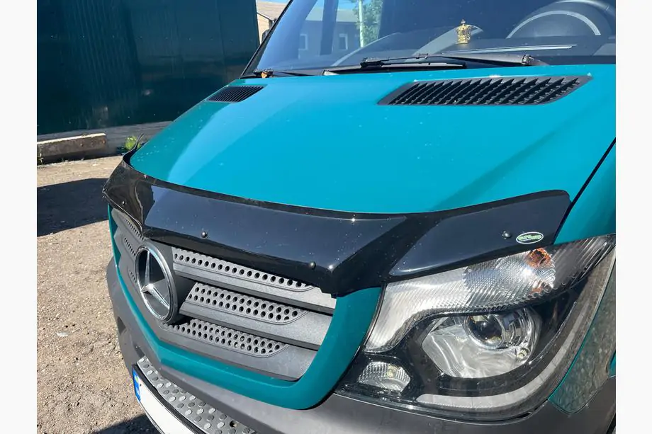 Mercedes Sprinter W906 2006–2018 Motorkapdeflector 2013+ (V1, EuroCap) Foto 6