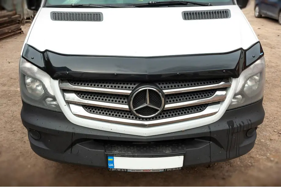Mercedes Sprinter W906 2006–2018 Motorkapdeflector 2013+ (V1, EuroCap) Foto 3