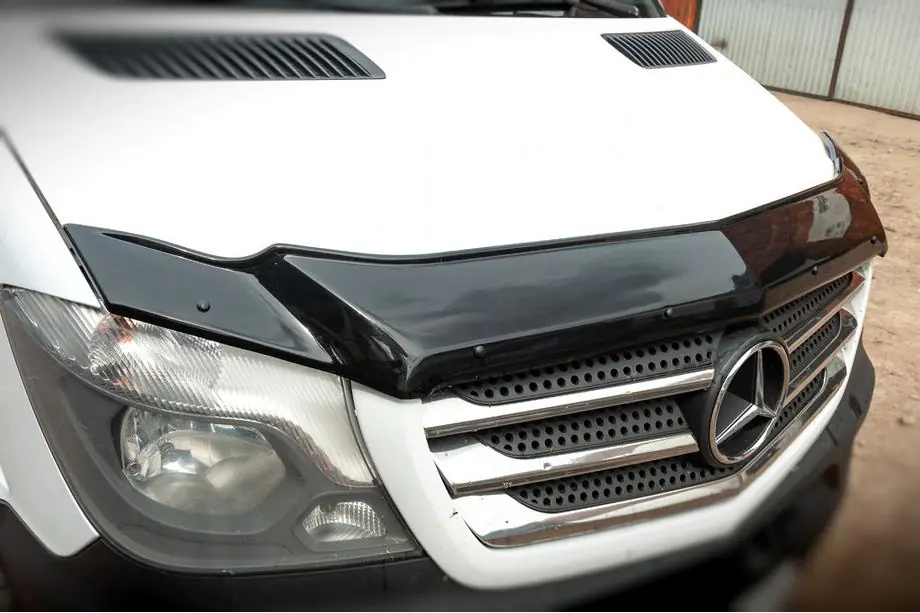 Mercedes Sprinter W906 2006–2018 Motorkapdeflector 2013+ (V1, EuroCap) Foto 2