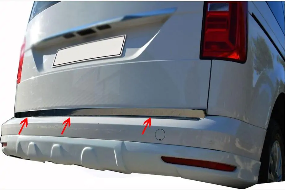 Volkswagen Caddy 2015–2020 RVS kofferbakrand Image