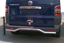 Volkswagen T5 Transporter 2003–2010 Achterbeugel Golf (RVS) foto 2