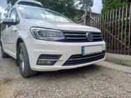 Volkswagen Caddy 2015–2020 Bumperbeschermstrips (3 stuks, RVS) foto 4