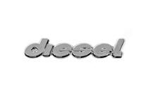 Audi 80/90 1987–1996 Diesel opschrift (zelfklevend) 13,5 cm foto 1