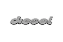 Fiat Scudo 1996–2007 Diesel opschrift (zelfklevend) foto 1