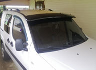 Fiat Doblo I 2005–2010 Voorruitvizier (zwart hoogglans, 5 mm) foto 2