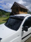 Fiat Doblo I 2005–2010 Voorruitvizier (zwart hoogglans, 5 mm) foto 12