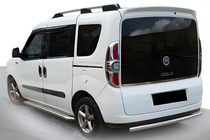 Fiat Doblo II 2010–2022 Achterbeschermbeugel AK002 (RVS) foto 1