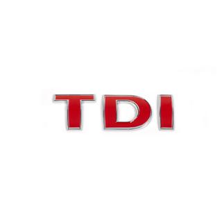 TDI opschrift (recht lettertype) foto 2