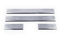 Audi A6 C5 1997–2001 Chromen dorpellijsten (4 stuks, Carmos) foto 2