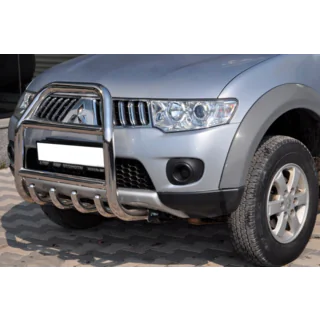 RVS bullbar voorzijde QT007 Mitsubishi Pajero Sport 2008–2015 foto 3