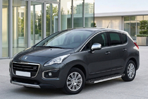 Peugeot 3008 2008–2016 Side steps RedLine V1 (2 stuks, aluminium) foto 1