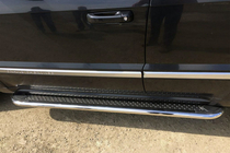 Jeep Grand Cherokee WK 2004–2010 Maydos V2 side steps (2 st., RVS) foto 7