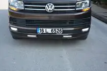 Volkswagen T6 2015–2024 Frontbumper lipspoiler Sport 2-LED 2015-2018 (spuitklaar) foto 10