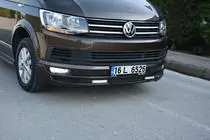 Volkswagen T6 2015–2024 Frontbumper lipspoiler Sport 2-LED 2015-2018 (spuitklaar) foto 11