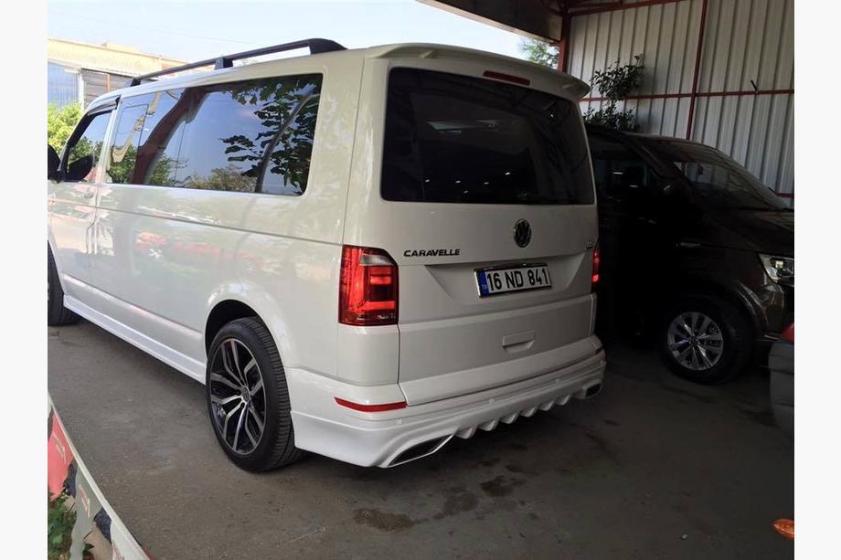 Volkswagen T6 2015–2024 Meliset spoiler (spuitklaar) Image
