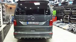 Volkswagen T6 2015–2024 AMG-style achterbumperlip (spuitklaar) foto 4