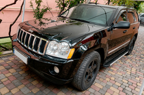Jeep Grand Cherokee WK 2004–2010 Side steps Maya V1 (2 stuks, aluminium) foto 1