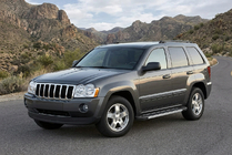 Jeep Grand Cherokee WK 2004–2010 Side steps RedLine V1 (2 stuks, aluminium) foto 1