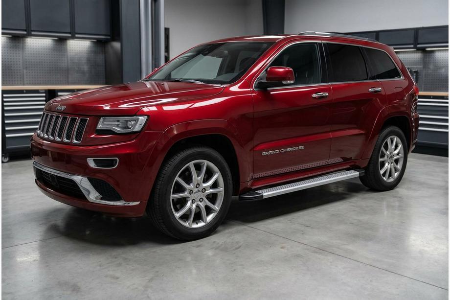 Jeep Grand Cherokee WK2 2010–2021 Zijtreden Maya V2 (set van 2, aluminium) Image