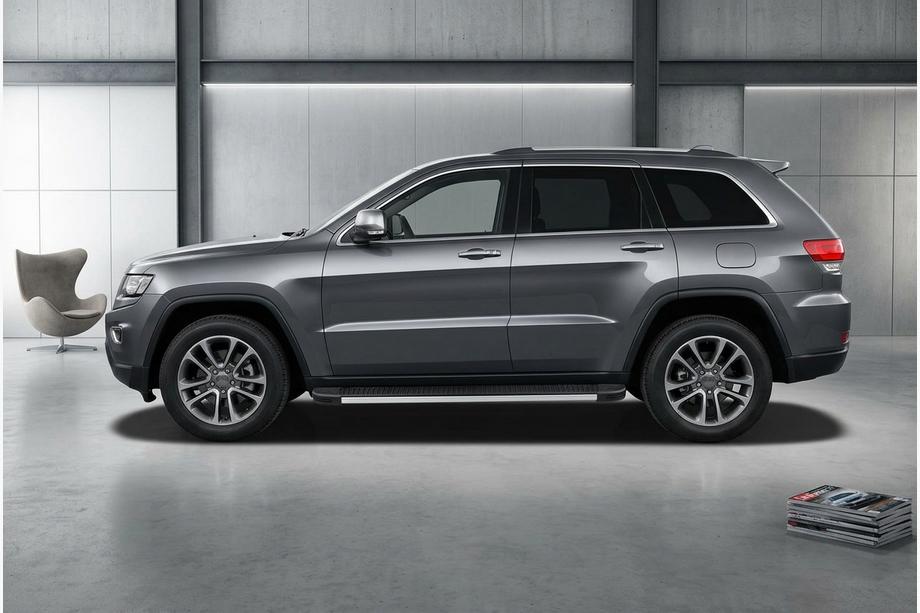 Jeep Grand Cherokee WK2 2010–2021 Side steps Maya V1 (2 stuks, aluminium) Image
