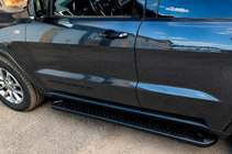 Jeep Grand Cherokee WK2 2010–2021 Allmond Black zijtreden (2 st., aluminium) foto 2