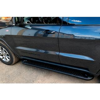 Allmond Black zijtreden (2 st., aluminium) Jeep Grand Cherokee WK2 2010–2021 foto 2
