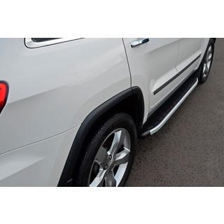 Fullmond side steps (2 stuks, aluminium) Jeep Grand Cherokee WK2 2010–2021 foto 4