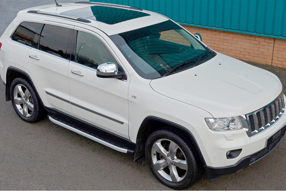 Jeep Grand Cherokee WK2 2010–2021 Fullmond side steps (2 stuks, aluminium) Foto 1