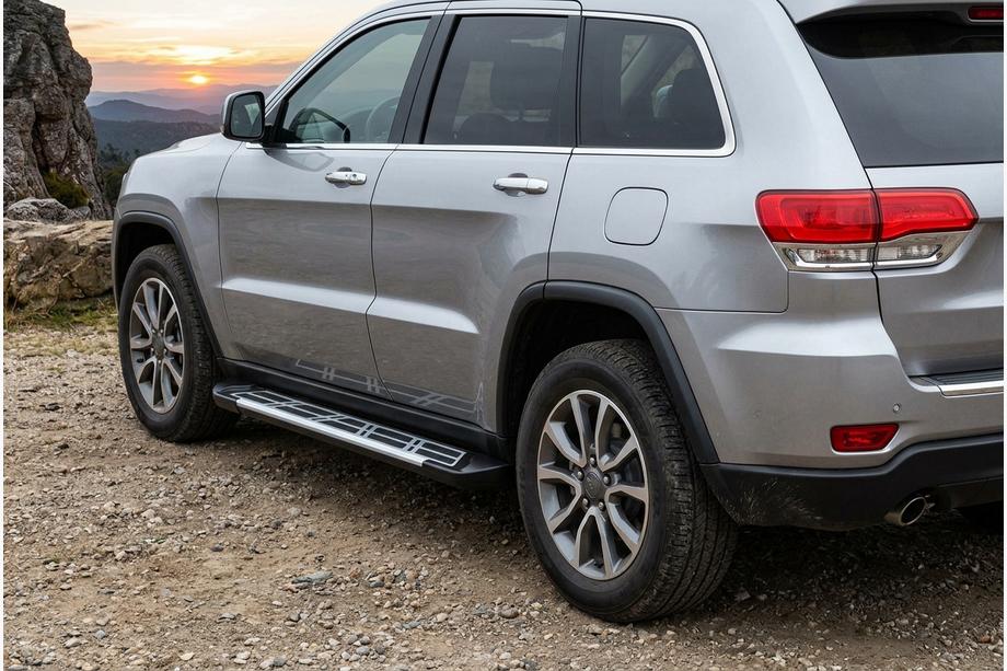 Jeep Grand Cherokee WK2 2010–2021 Sunrise side steps (2 stuks, aluminium) Image