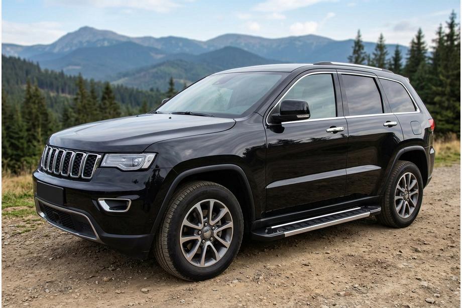 Jeep Grand Cherokee WK2 2010–2021 Side steps RedLine V1 (2 stuks, aluminium) Image