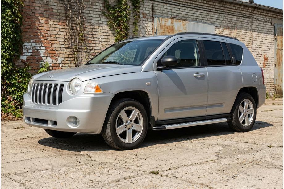Jeep Compass 2006–2016 Zijtreden Maya V2 (set van 2, aluminium) Image