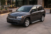 Jeep Compass 2006–2016 Rainbow side steps (2 stuks, aluminium) foto 1