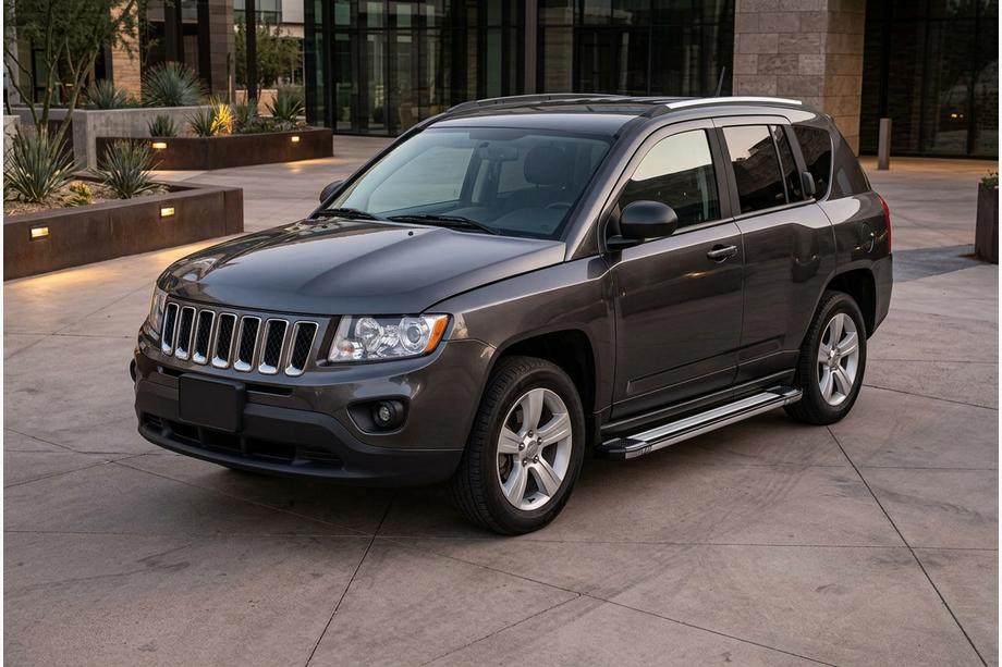 Jeep Compass 2006–2016 Rainbow side steps (2 stuks, aluminium) Image