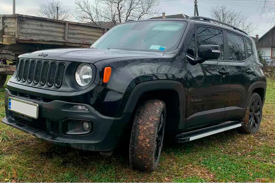 Jeep Renegade 2014– Side steps Maya V1 (2 stuks, aluminium) Image