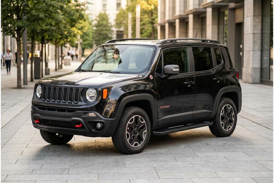 Jeep Renegade 2014– Allmond Black zijtreden (2 st., aluminium) Image