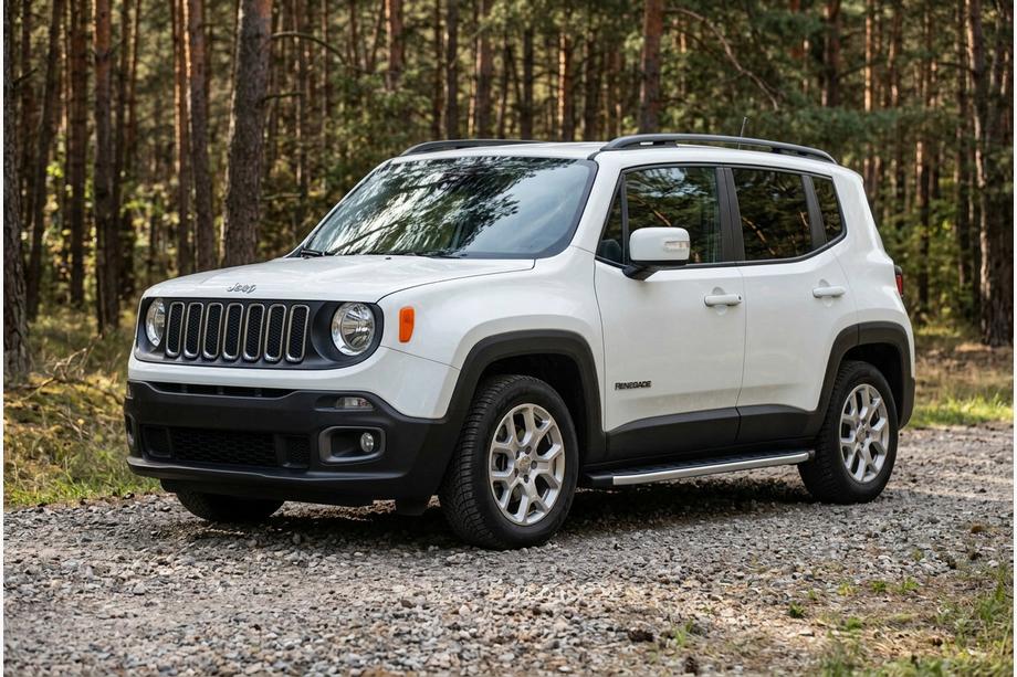 Jeep Renegade 2014– Fullmond side steps (2 stuks, aluminium) Image