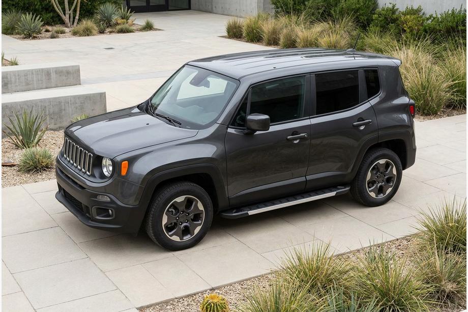 Jeep Renegade 2014– Side steps RedLine V1 (2 stuks, aluminium) Image