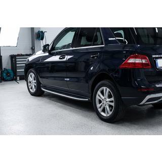Side steps Tayga Grey (set van 2, aluminium) foto 1
