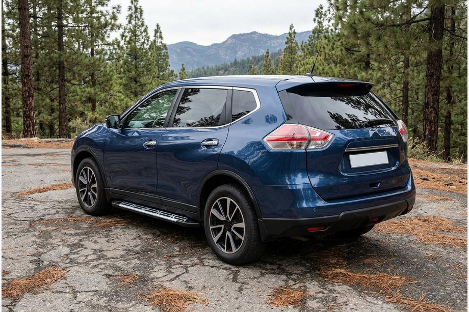 Nissan X-trail T32/Rogue 2014–2021 Sunrise side steps (2 stuks, aluminium) Image