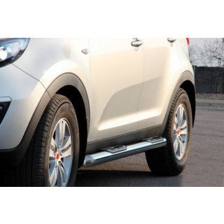 Sidebars (2 stuks, RVS) Kia Sportage 2010–2015 foto 4