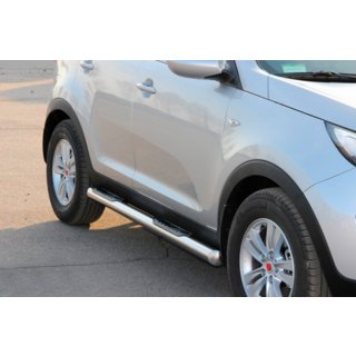 Sidebars (2 stuks, RVS) Kia Sportage 2010–2015 foto 3