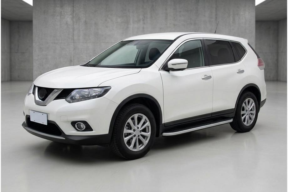 Nissan X-trail T32/Rogue 2014–2021 Side steps Tayga Grey (set van 2, aluminium) Image