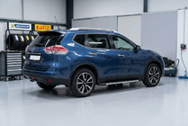 Nissan X-trail T32/Rogue 2014–2021 Duru zijtreden (set van 2, aluminium) foto 1