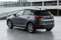 Mazda CX-3 2015– Side steps Allmond Grey (set van 2, aluminium) foto 1