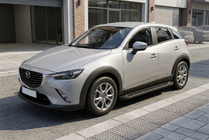 Mazda CX-3 2015– Allmond Black zijtreden (2 st., aluminium) foto 1