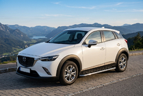 Mazda CX-3 2015– Maydos V1 side steps (set van 2, aluminium/RVS) foto 1