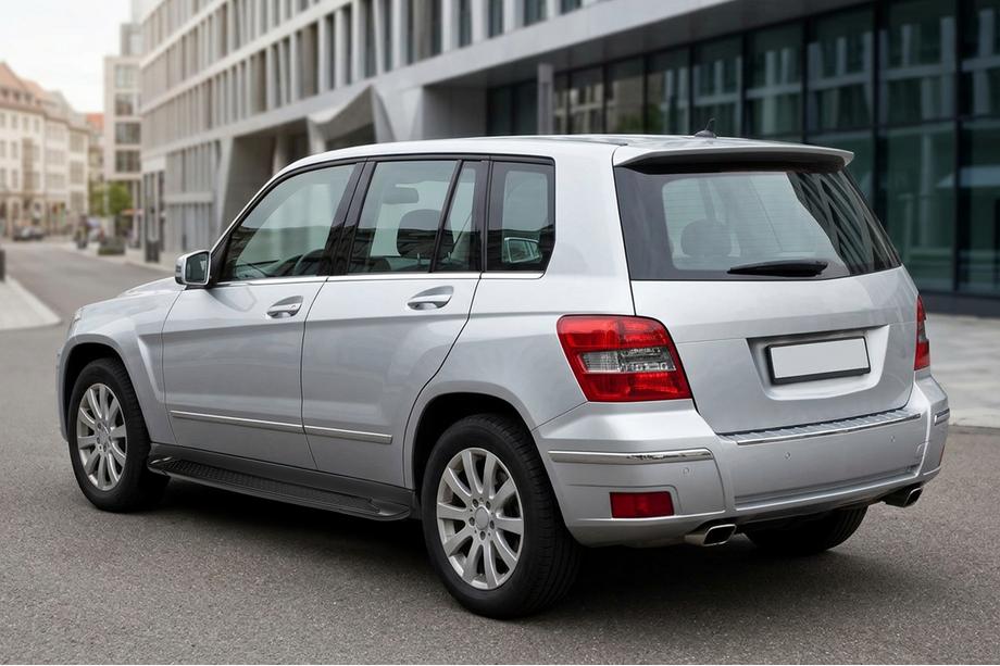Mercedes GLK-klasse X204 2008–2015 Allmond Black zijtreden (2 st., aluminium) Image