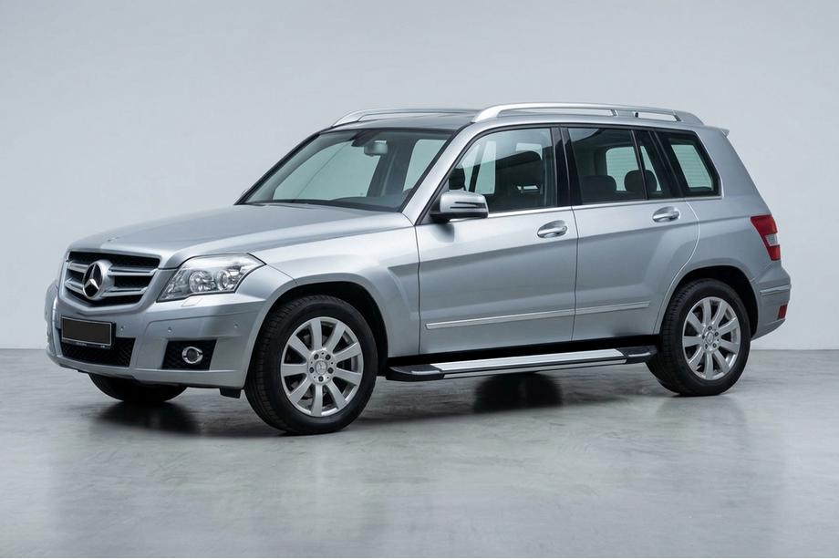 Mercedes GLK-klasse X204 2008–2015 Rainbow side steps (2 stuks, aluminium) Image