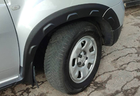 Renault Duster 2008–2017 Spatbordverbreders met uitstulpingen (8 stuks, ABS) DDU - Oekraïne foto 11