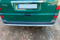 Mercedes Viano 2004–2014 Achterbeschermbeugel AK002 (RVS) foto 2